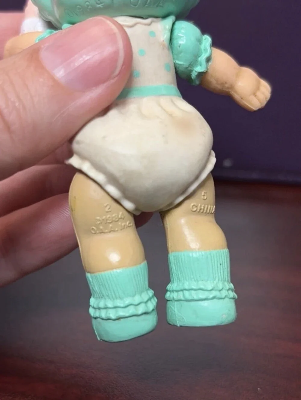 Vintage 1984 Cabbage Patch Doll Plastic Figure